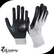 13 Gauge Cut Resistant Nitril Arbeitshandschuh / Nitril beschichtet auf Palm Handschuhe